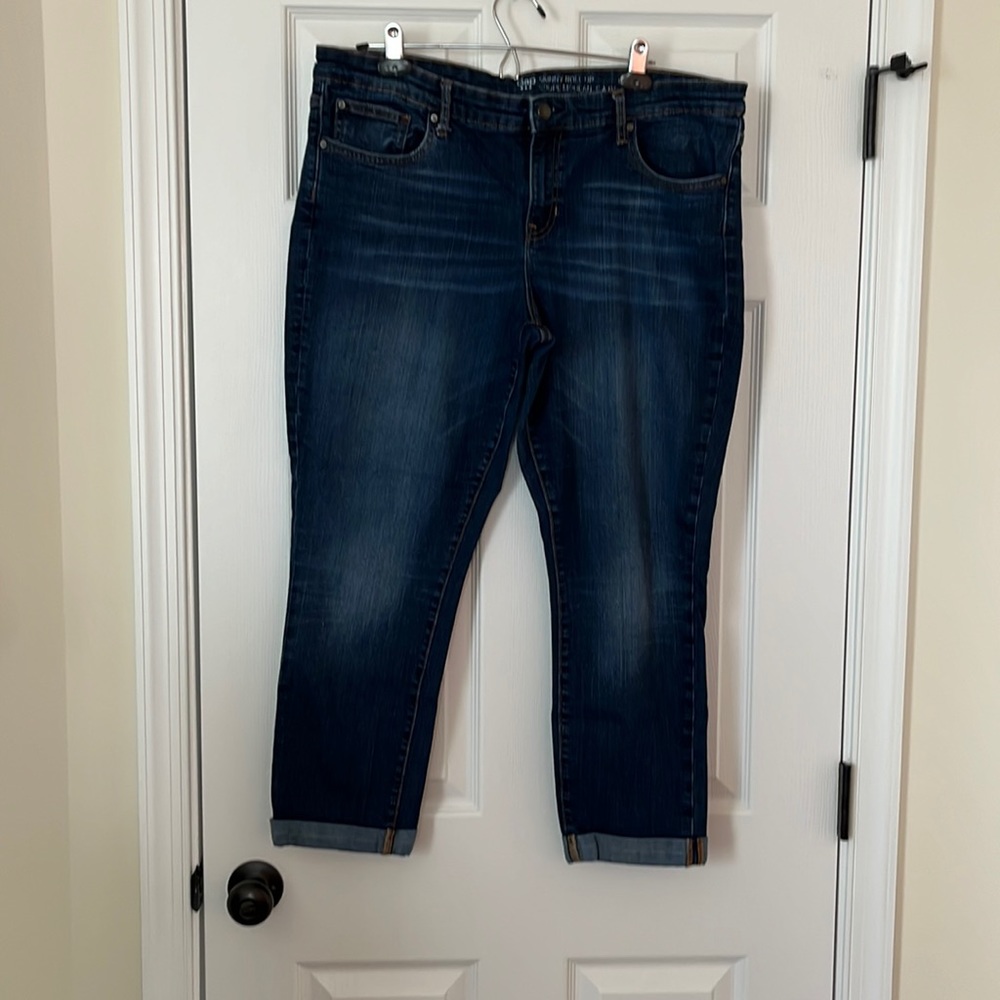 GAP Skinny Rollup Jeans